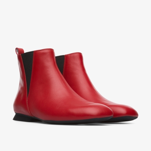 Camper Casi Myra Womens Ankle Boots US-08822 Red Sale